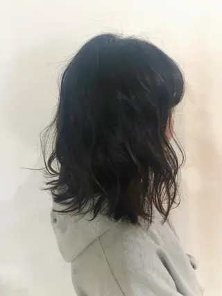 ミディアム 植野/新宿 高田馬場のヘアスタイル