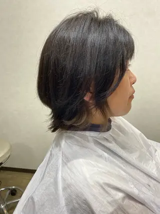 ショート カラー ヘアアレンジ 中野 一哉のヘアスタイル