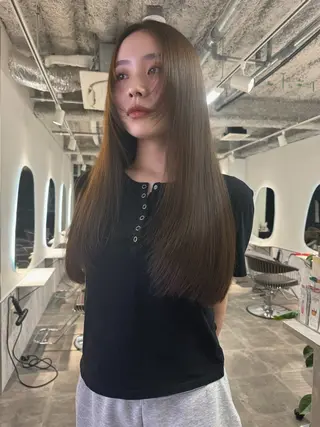ロング 新宿/髪質改善/ レイヤー/サカキのヘアスタイル