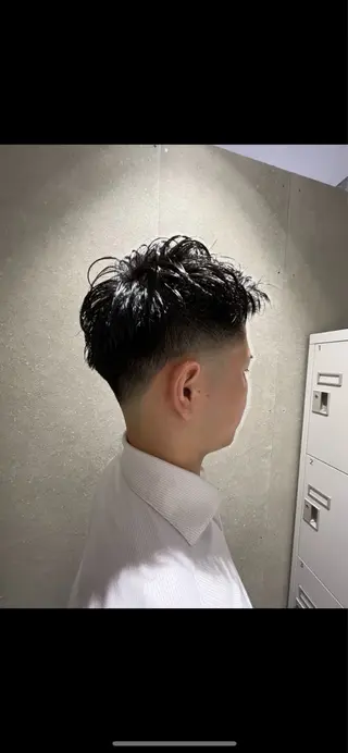 ショート メンズ 萩森 龍也のヘアスタイル