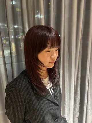 セミロング 髪質改善 🫧Akariのヘアスタイル