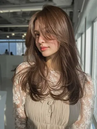 ロング カラー 似合わせ美髪ヘア✨ 天王寺.阿倍野🌈のヘアスタイル