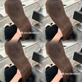 ロング カラー parvemix ／川崎 はるひ🎀のヘアスタイル
