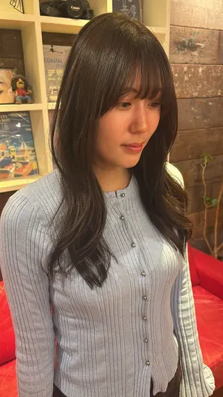 ロング 軍司 美夏のヘアスタイル