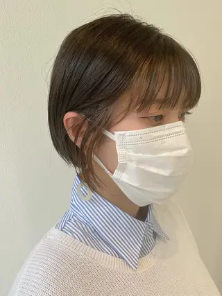 ショート カラー 筑紫通り沿い | eNeのマツエク・マツパデザイン