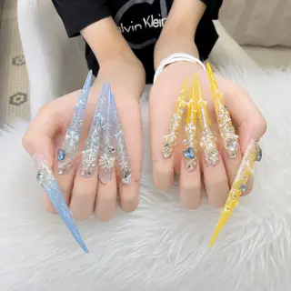 ネイル ANH ゴテゴテネイルのネイルデザイン