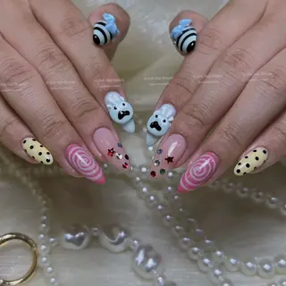 ミディアム YUME Nail Beautyのネイルデザイン