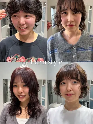 パーマ Yui. レイヤー/パーマのヘアスタイル