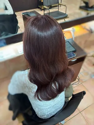 カラー 🫧透明感カラー🫧 きっかのヘアスタイル