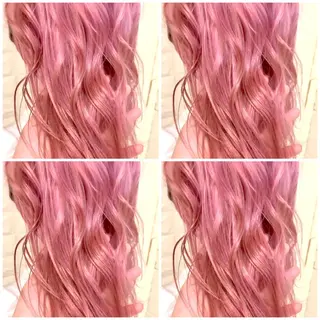 セミロング カラー ハイトーン/ブリーチ 山崎 悠次のヘアスタイル