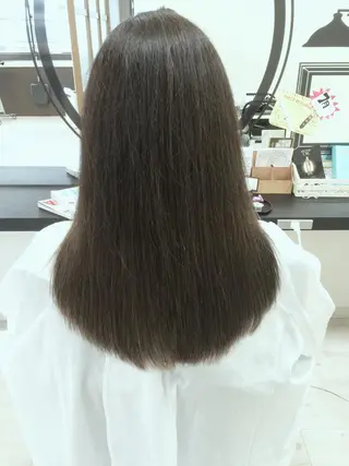 ロング カラー パーマ ヘアアレンジ メンズ キッズ ネイル マツエク・マツパ Lien 深井店のヘアスタイル