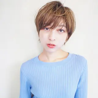 ショート カラー 🟦髪質改善6年 💊YAMAMOTOのヘアスタイル