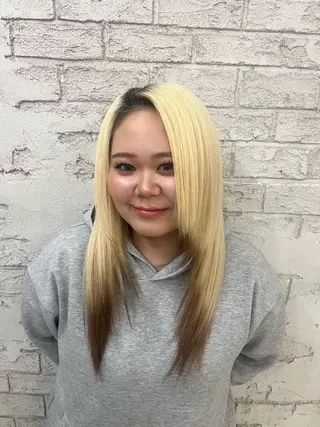 ロング 池袋カラー/艶カラー 🎀Rina🎀のヘアスタイル