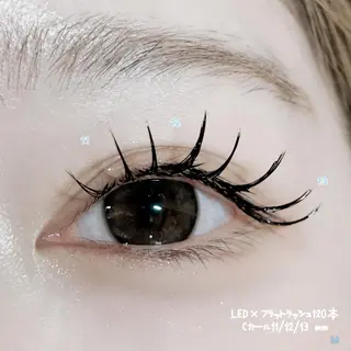 マツエク・マツパ ai__lash__ artistのマツエク・マツパデザイン