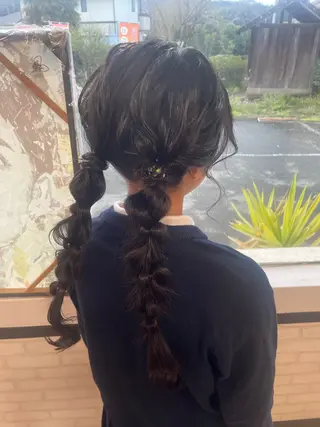 ヘアアレンジ 10/4〜産休菊池 栄里奈のヘアスタイル