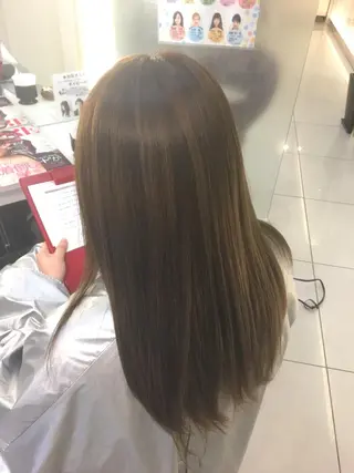 ロング 広がり、まとまらない お悩み改善/ 中田のヘアスタイル