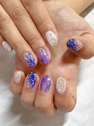 ネイル tRING* しいの木台のネイルデザイン