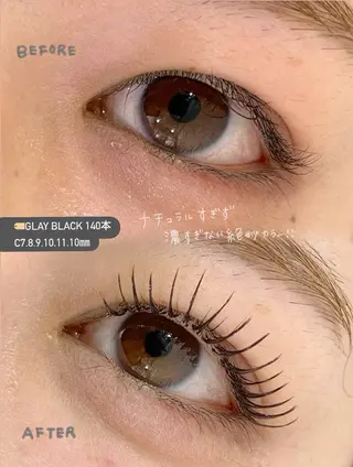 マツエク・マツパ eye MIHOのマツエク・マツパデザイン