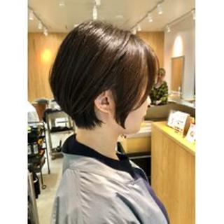 ショート 藤田 小波のヘアスタイル