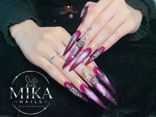 ネイル 🌱Rina🎀 Mikaのネイルデザイン