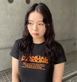 ロング パーマ 🌈メンズパーマ🌈 メンズカットアリサのヘアスタイル