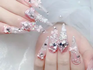 ネイル MoMoA Nail ネイル長さ出し専門店のネイルデザイン