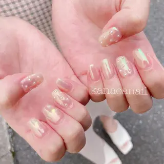ネイル 地爪育成💅 kanaoanailのネイルデザイン