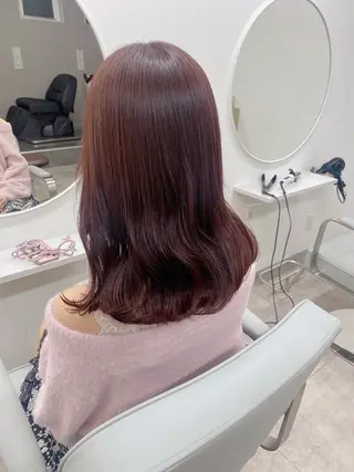 ミディアム カラー 美髪ヘア💛 TOMOMIのヘアスタイル