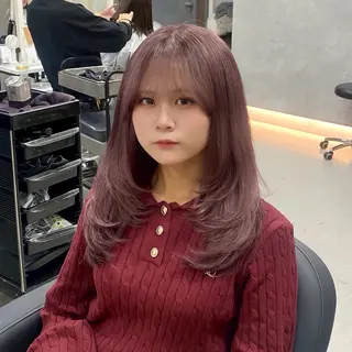 ロング カラー XELM高崎 🤍Kyokaのヘアスタイル