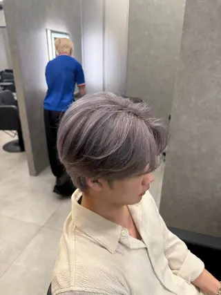 ショート カラー パーマ メンズ メンズ特化 👑YUTAのヘアスタイル