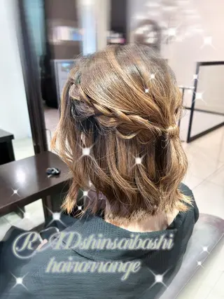 ヘアアレンジ RAD心斎橋 .†⋆RICOのマツエク・マツパデザイン