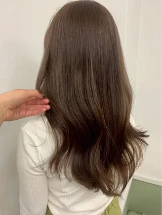 ロング カラー 暖色カラー⭐︎ fuminaのヘアスタイル