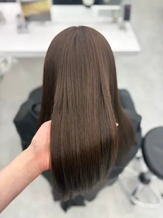 ロング カラー 韓国ヘア/透明感 カラー🎀RUNAのヘアスタイル