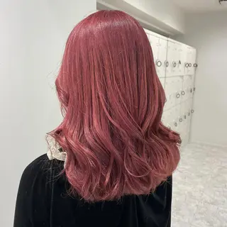 セミロング 🍀yuria/ハイ トーン/ペールカラーのヘアスタイル