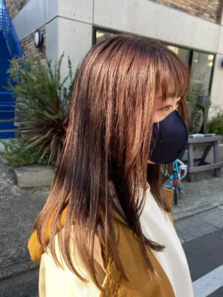 ロング Moca 〰️のヘアスタイル