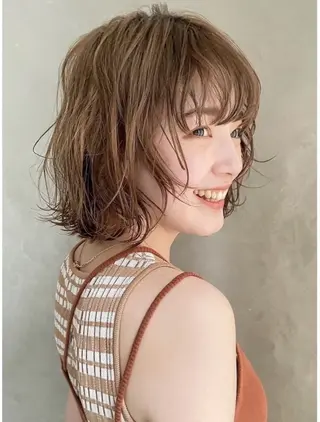 カラー 八事 yukii 橋本 心🫧のヘアスタイル