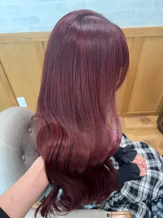ロング カラー 顔周りカット/透明感 カラー🤍大塚蛍のヘアスタイル