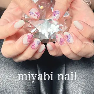 ネイル miyabi nail 桂川駅近くのネイルデザイン
