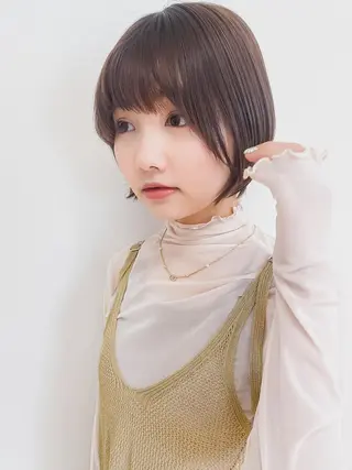 ショート カラー BASSA 下井草店のヘアスタイル