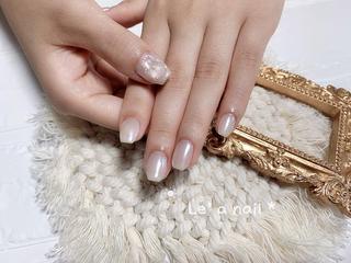 ショート カラー ネイル Le’a NailSalonのネイルデザイン