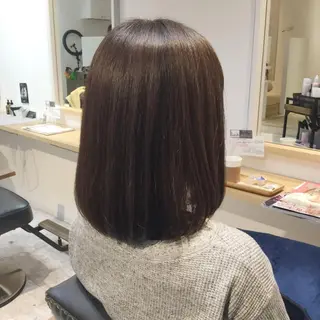 ミディアム 【女性指名No.1】 西口直子のヘアスタイル