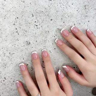 セミロング カラー パーマ ヘアアレンジ メンズ キッズ ネイル マツエク・マツパ Salon Ｋのネイルデザイン