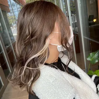 ロング カラー 井手 孔介のヘアスタイル