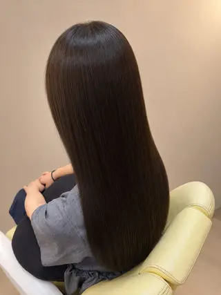 ロング カラー 田中 翔大のヘアスタイル
