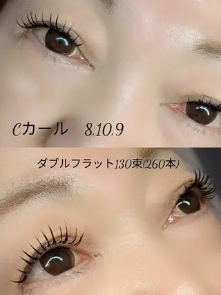 マツエク・マツパ COULEUR 竹嶋 亜美のマツエク・マツパデザイン