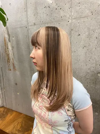 ロング カラー 🌈艶ハイトーン特化 🌈NOZOMUのヘアスタイル