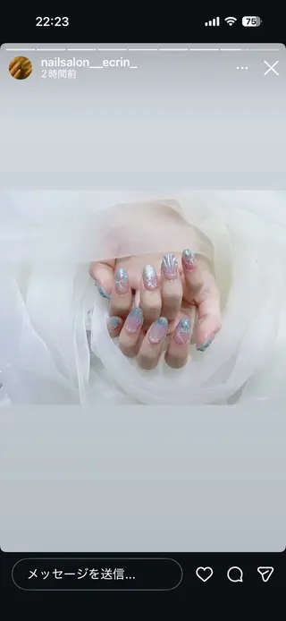 ネイル NailSalon✨ Écrinエクランのネイルデザイン