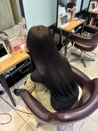 ロング カラー 透明感ダブルカラー/ レイヤー💕miyuのヘアスタイル