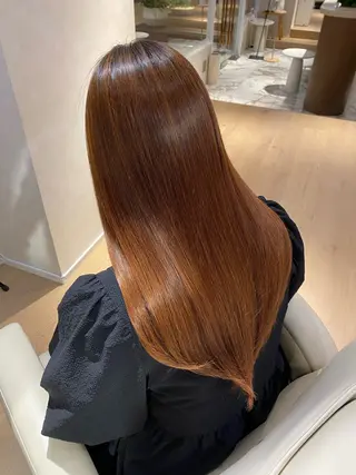 ロング 髪質改善ストレート ✂️前田龍之介のヘアスタイル