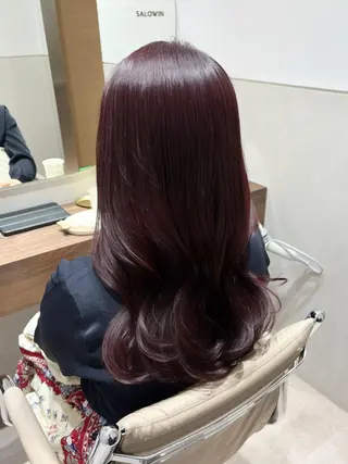 ロング カラー 艶カラー/ 髪質改善/arisaのヘアスタイル